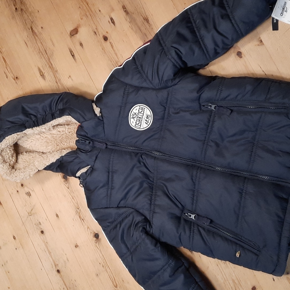 Oshkosh size 4 kids winter coat boys